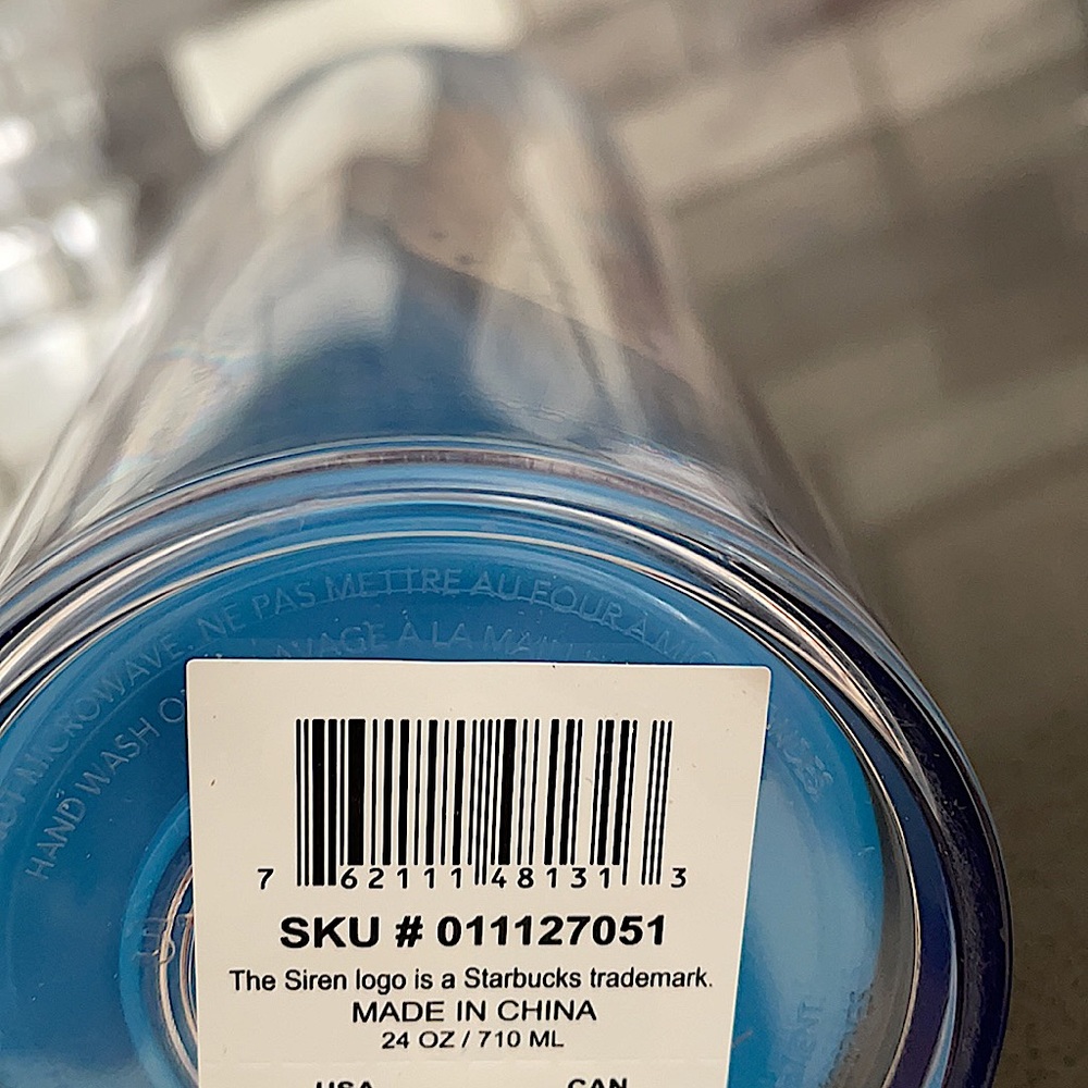 ⚡️HP⚡️Starbucks  Mermaid  Color Changing Winter Tumbler 2021 - Picture 5 of 7